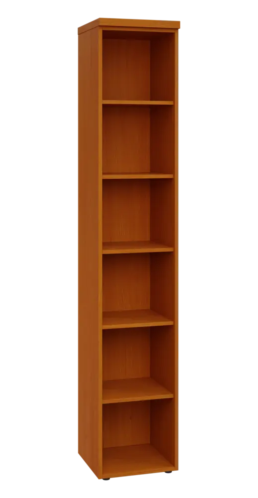 SIN 6 - 4N kancelářská skříň, nika, 2170x400x400, třešeň šumavská